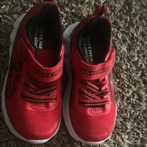 Skechers Red Sneakers Lightweight Breathable Design